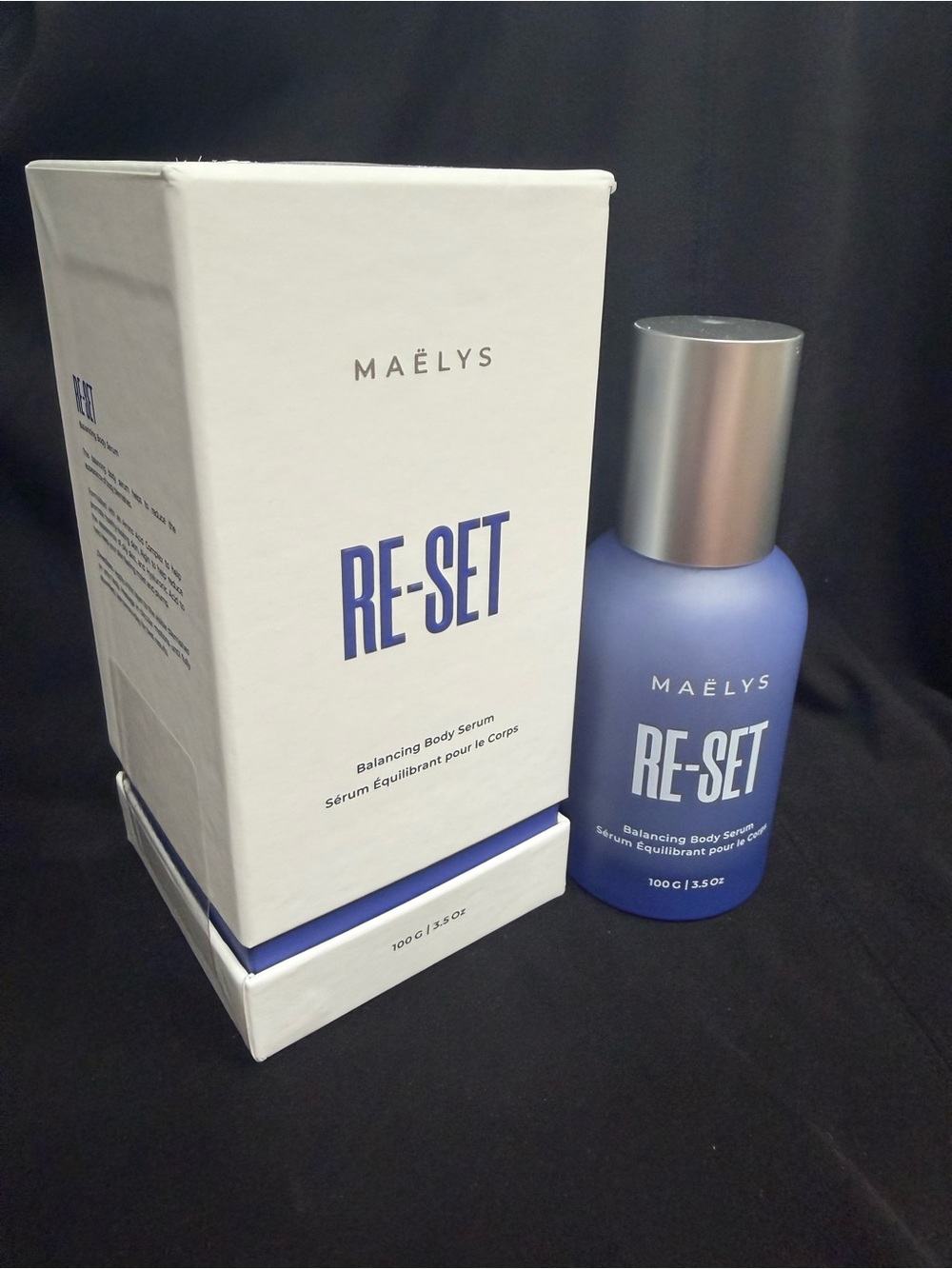 MAËLYS RE-SET Balancing Body Serum — Blue